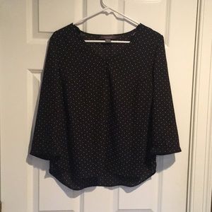 Polka dot blouse